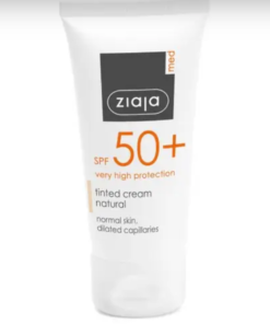 ZIAJA MED SPF 50+ TINTED CREAM 50ml