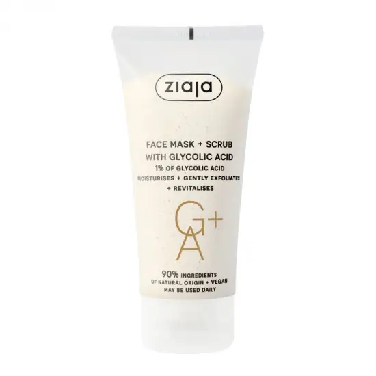 Face mask & scrub with glycolic acid 55ml