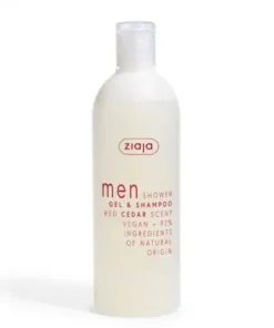 Men red cedar shower gel & shampoo 400ml