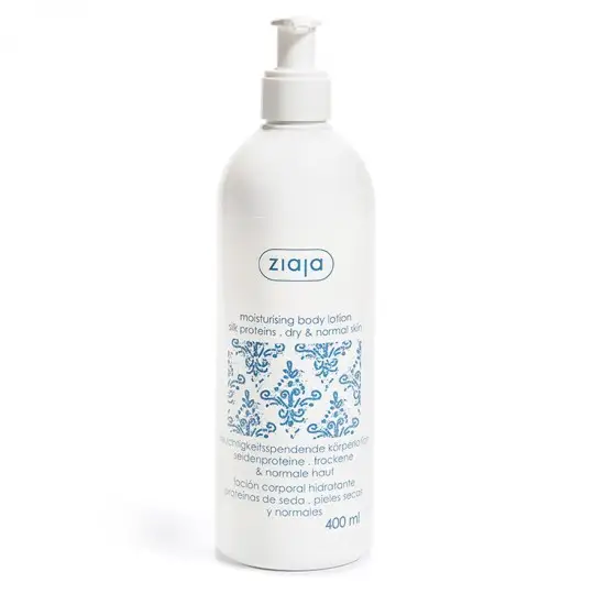 Silk proteins body lotion moisturising 400ml