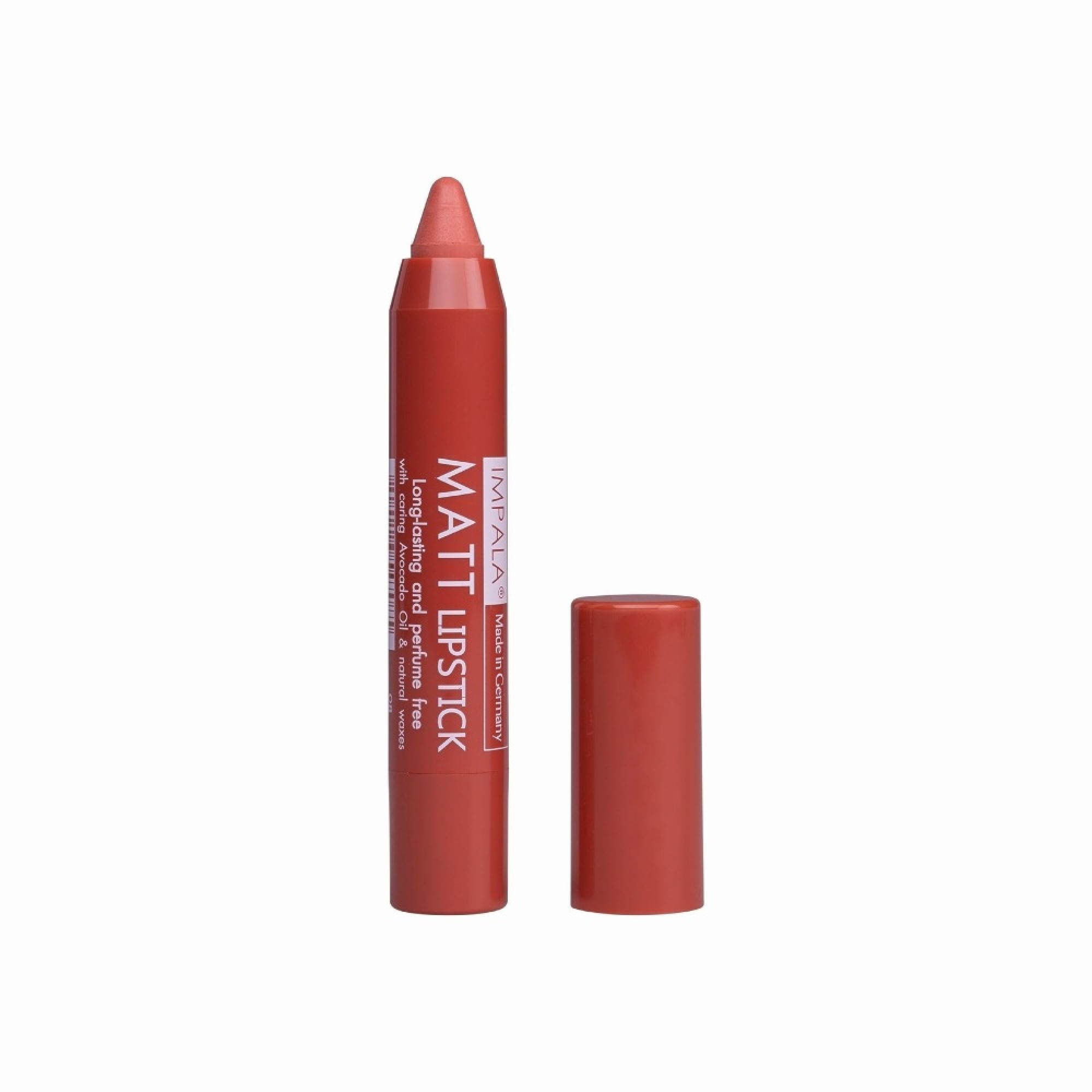 Impala Automatic Matt Lipstick Long Lasting and Perfume Free No08 Rose Amber