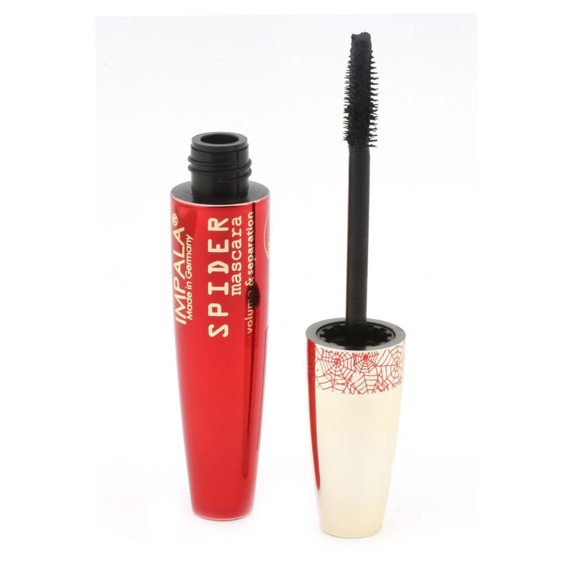 Impala Spider Mascara Volume and Separation New Patented Brush - Black 15ml