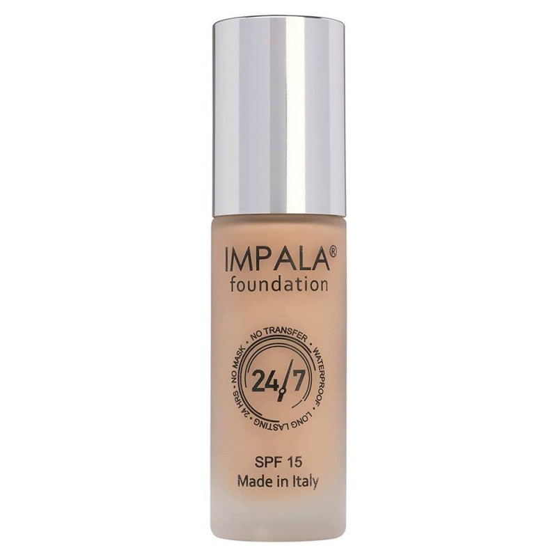 Impala Waterproof Foundation 24/7 SPF15 No04 - Sand 30ml
